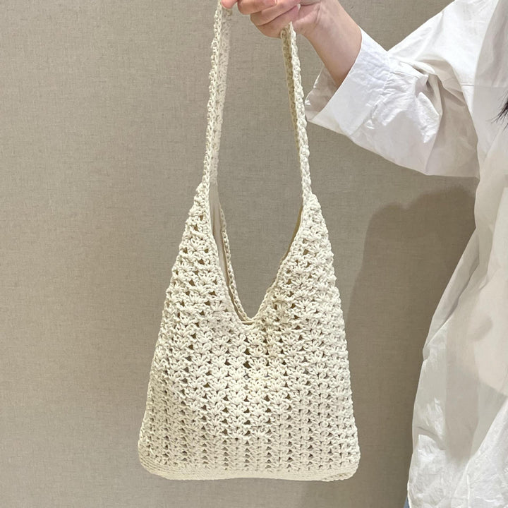 Handmade Macrame Tote Bag Bowlift