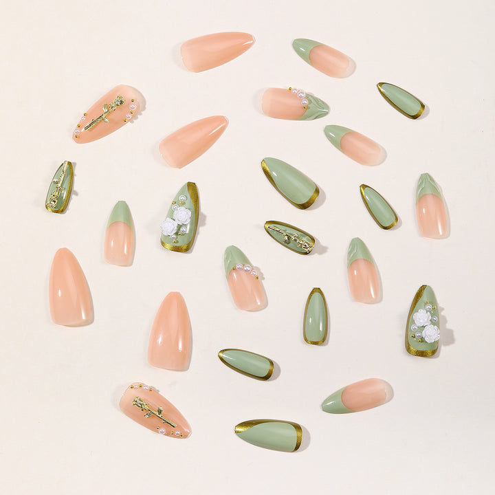 Decorative Acrylic Nail Art Design Bowlift