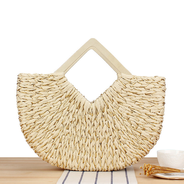 Elegant Macrame Handbag Bowlift