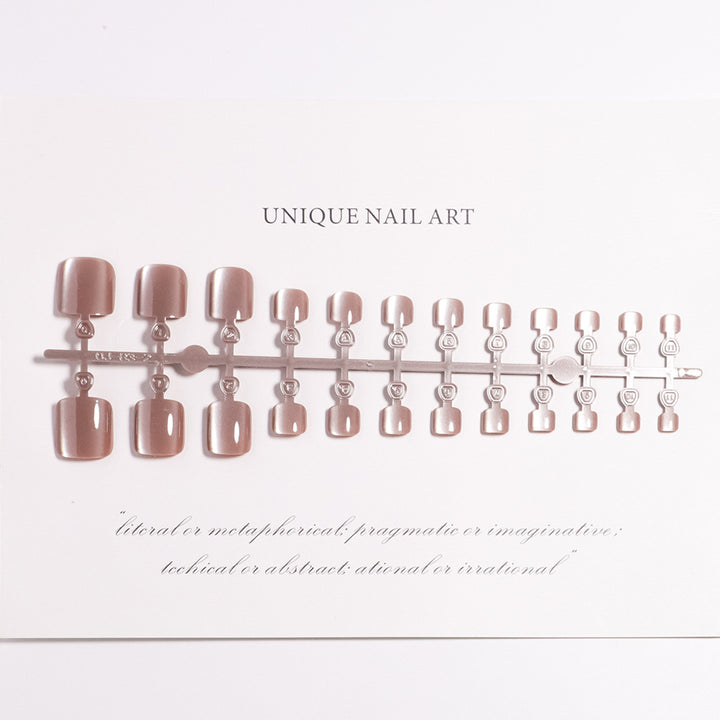 Unique Press-On Nail Art Bowlift