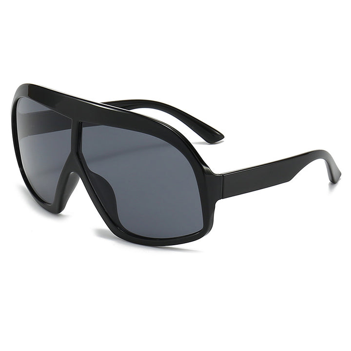 Women's sporty sunglasses with wide frame and polarized lenses Bowlift