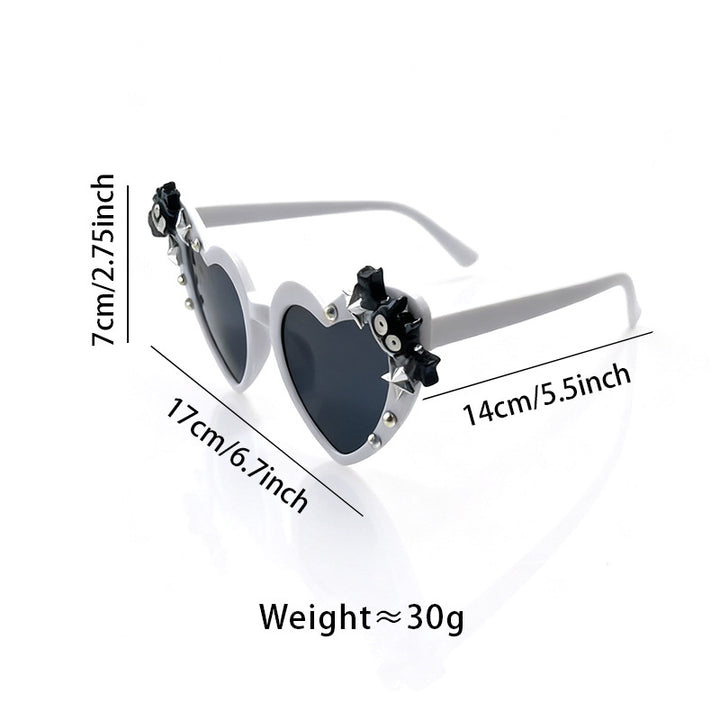 Heart-Shaped Fun Sunglasses Bowlift