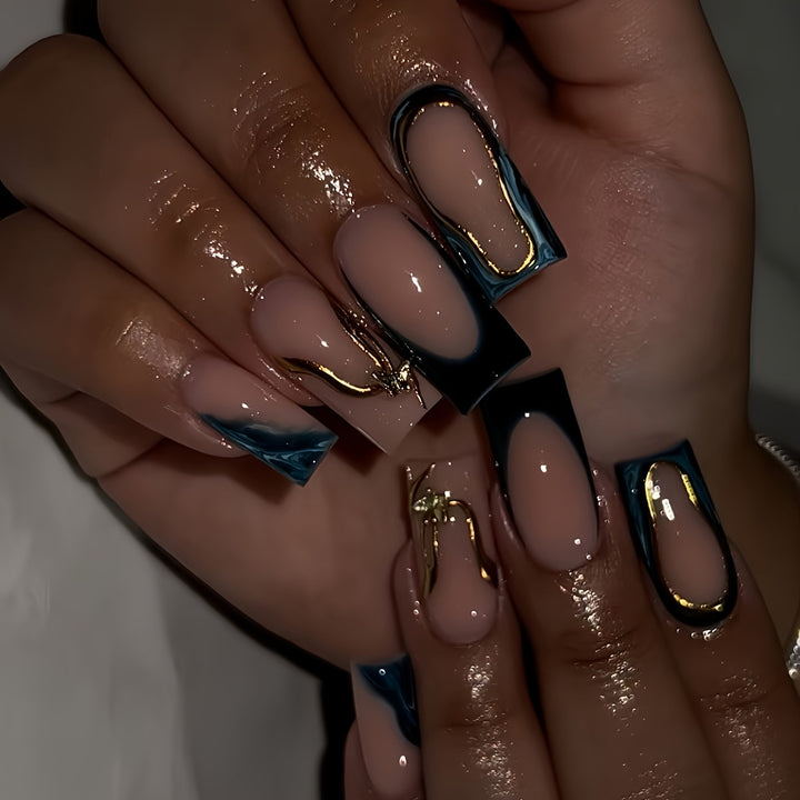 Elegant Sculpted Nail Art Extensions Bowlift