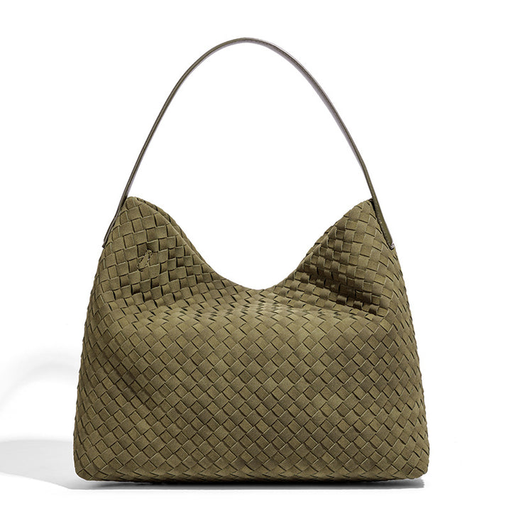 Oversized Woven Hobo Bag Bowlift