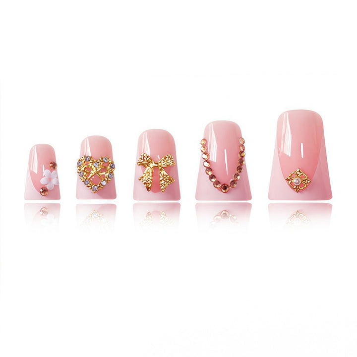 Glamorous Decorative Press-On Nails Bowlift