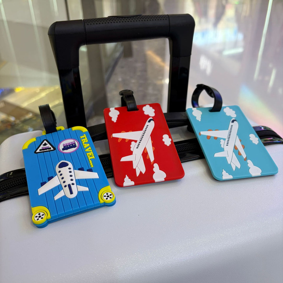 Airplane Design Travel Luggage Tag Bowlift