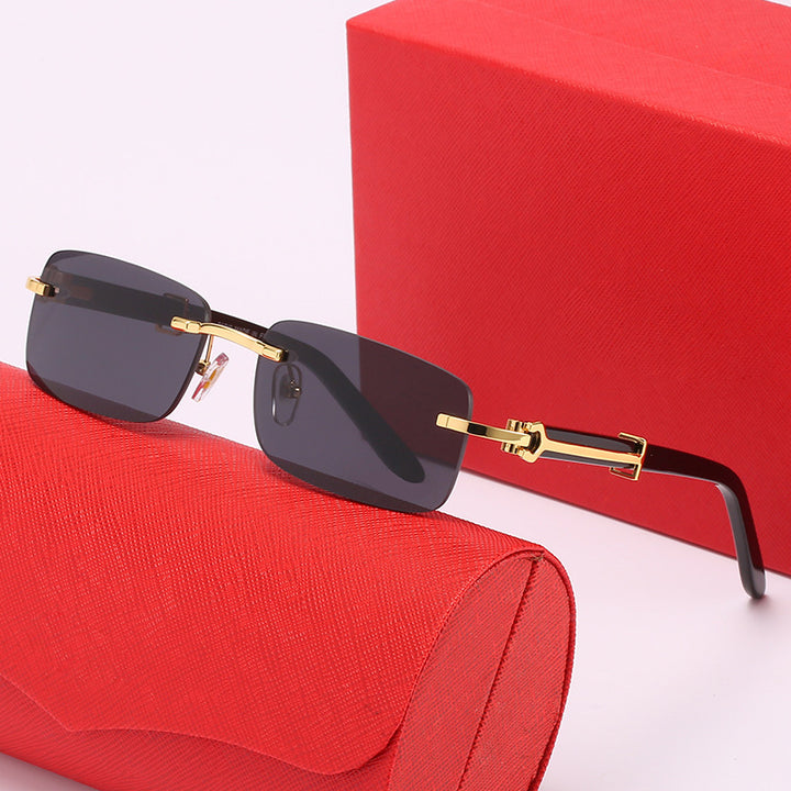 Women elegant Rectangular Glasses Bowlift