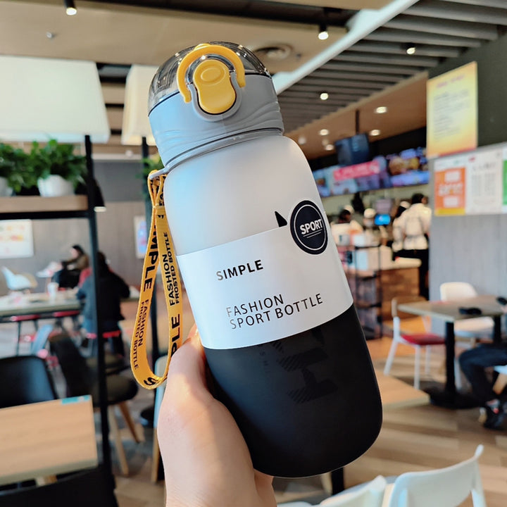 Women Stylish Water Bottle with Carrying Strap Bowlift