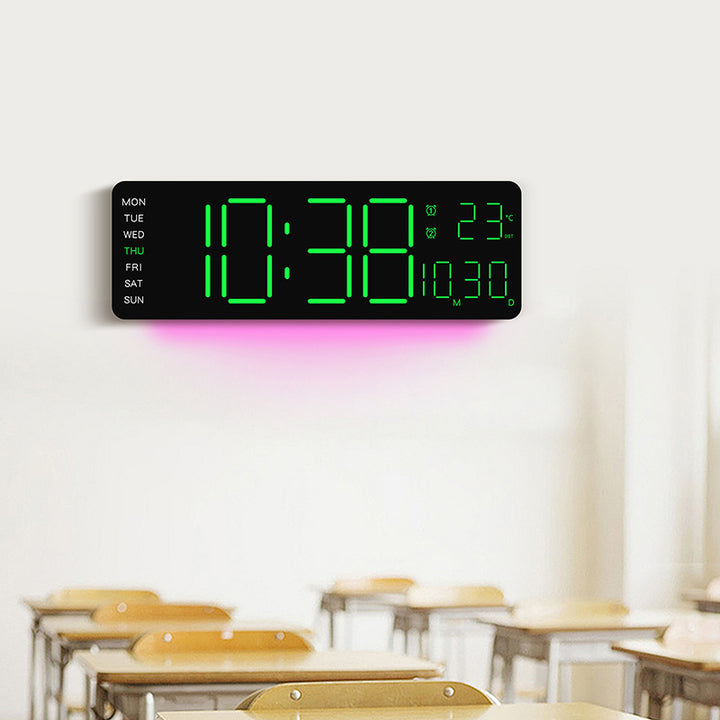 Digital Multifunction Alarm Clock with Large Display Bowlift
