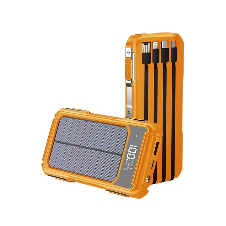 Robust Solar Power Bank with Fast Charging Function Bowlift