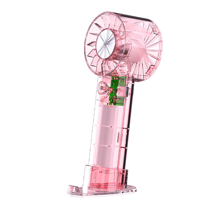 Ladies Portable Hand Fan Bowlift