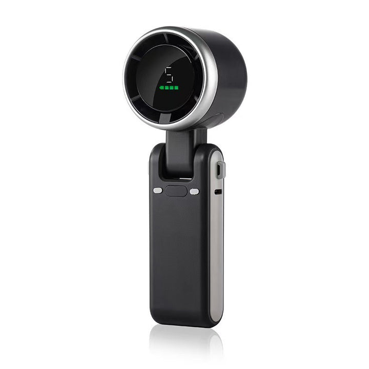 Ladies portable mini solar fan with intelligent temperature control Bowlift