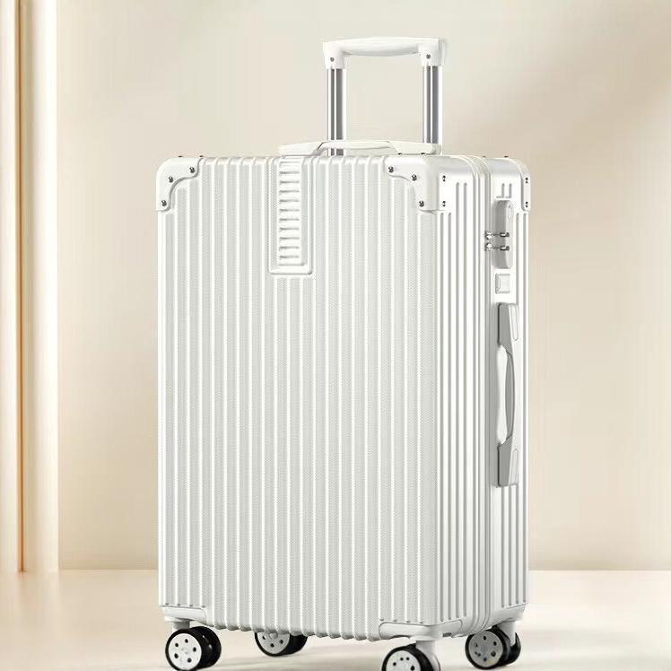 Unisex Durable Expandable Hard-Shell Luggage Bowlift