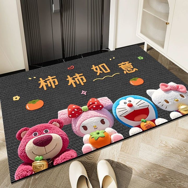 Cartoon Character Welcome Mat