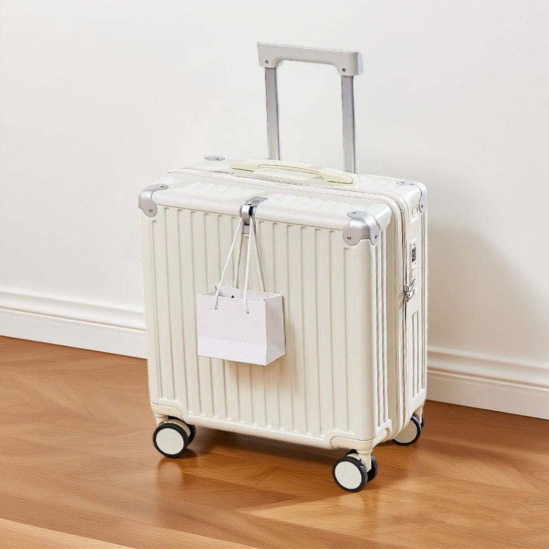 Compact Hard-Shell Spinner Suitcase Bowlift