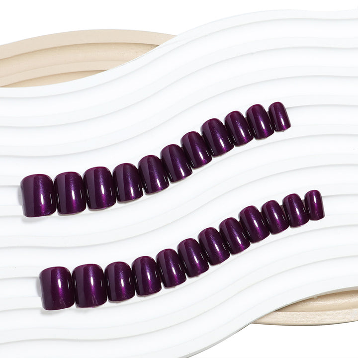 Glossy Press-On Nail Tips Set Bowlift