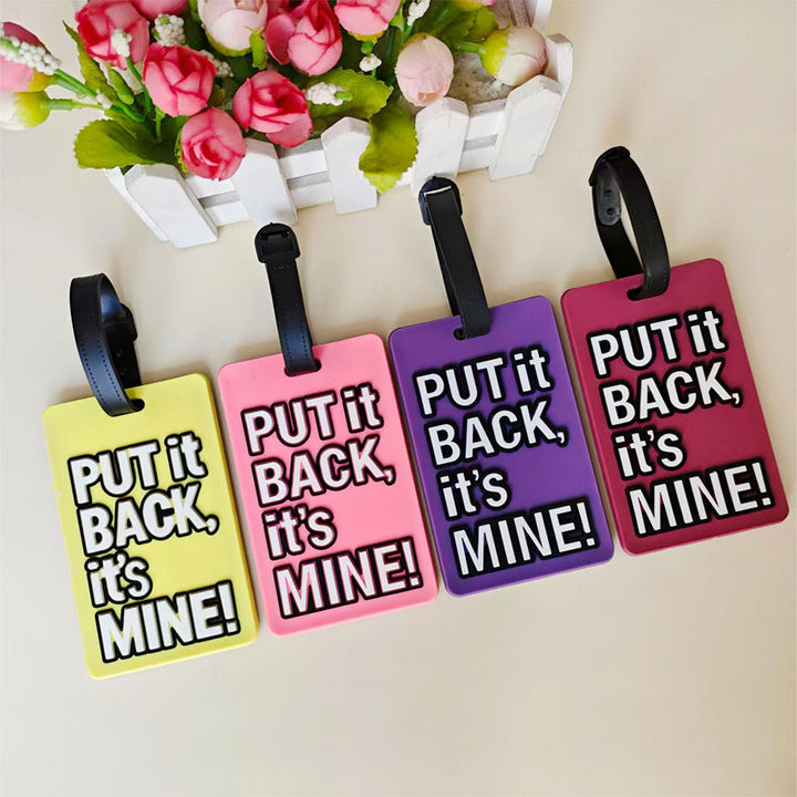 Unisex Playful Statement Luggage Identifier Bowlift