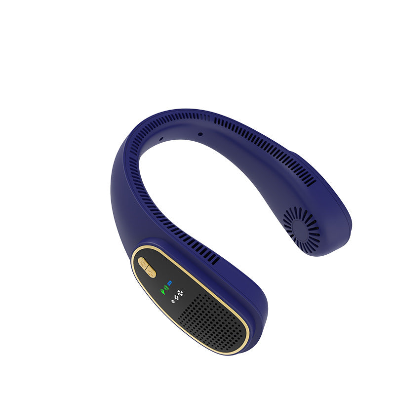 Women's Wearable Neck Fan with Ergonomic Design Bowlift