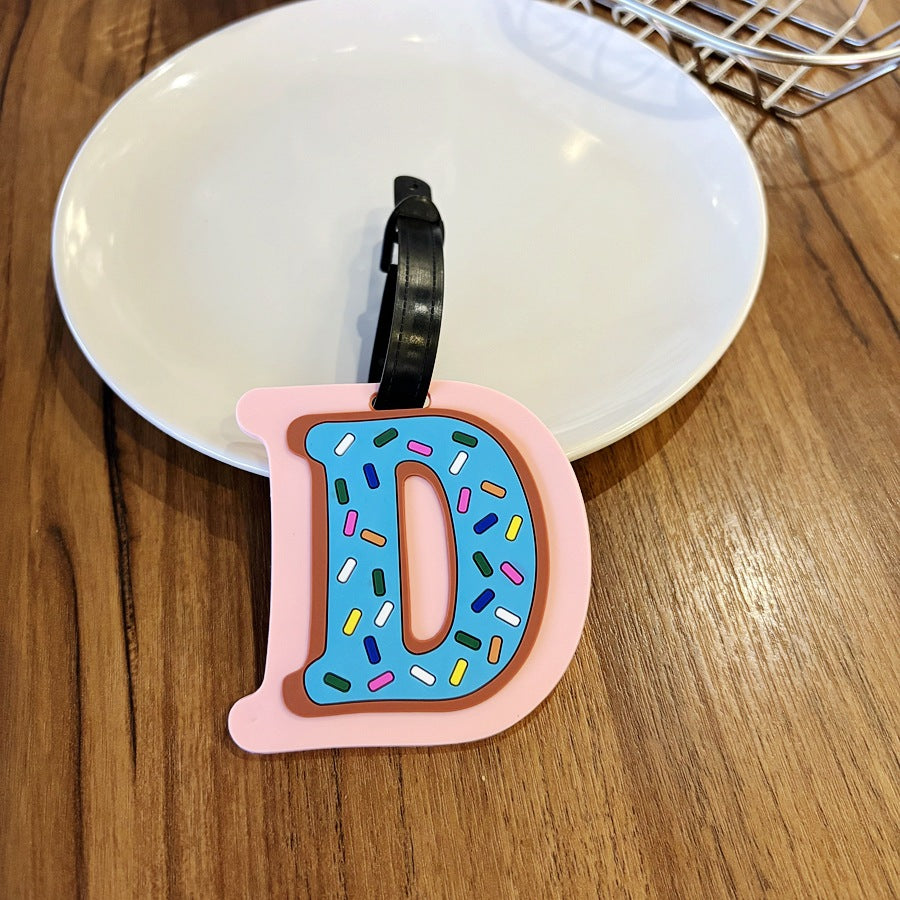 Playful Alphabet Luggage Tag Bowlift