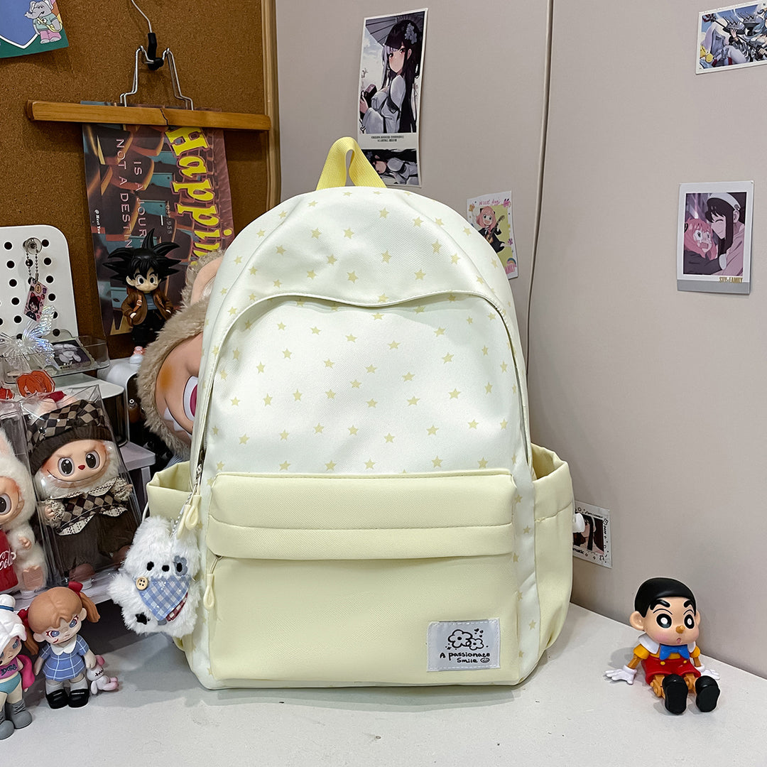 Stylish Star Print Backpack