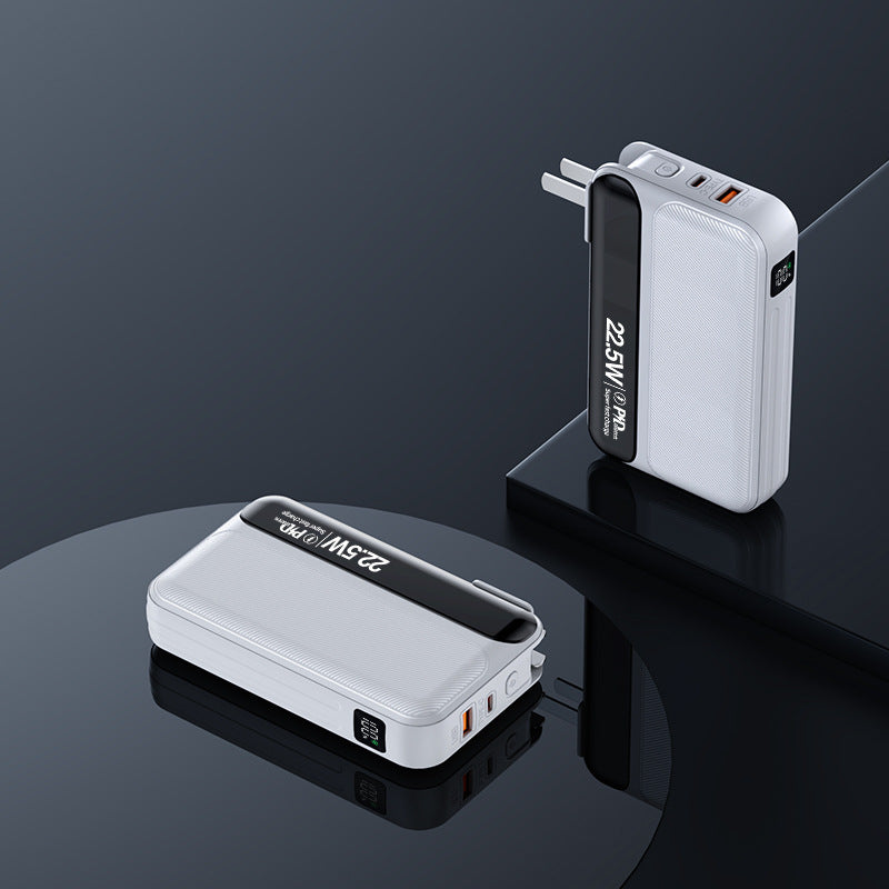 High-performance power bank with integrated fast charger Bowlift