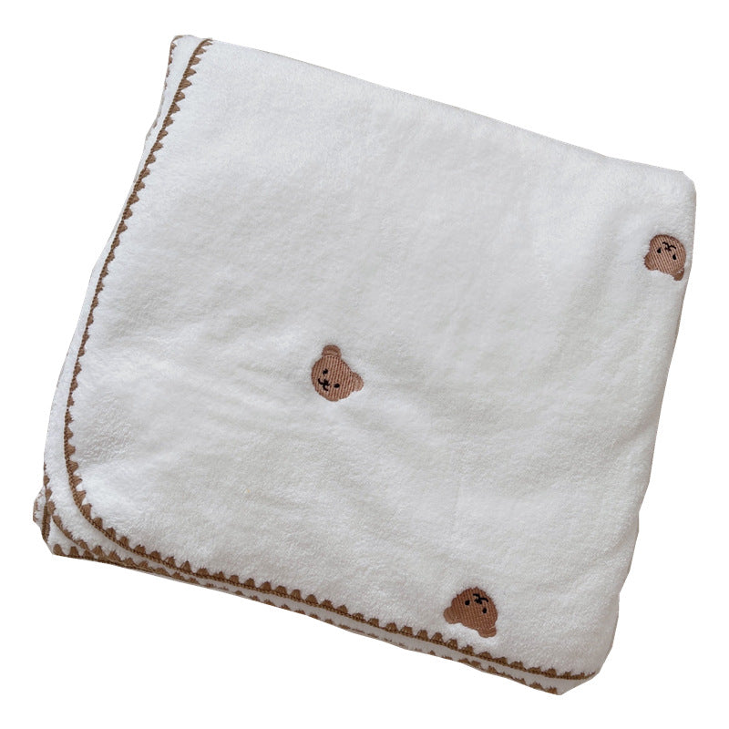 Unisex cuddly blanket with sweet bear motifs Bowlift