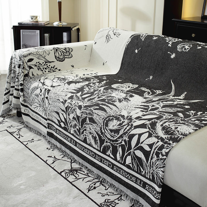 Artistic Abstract Throw Blanket