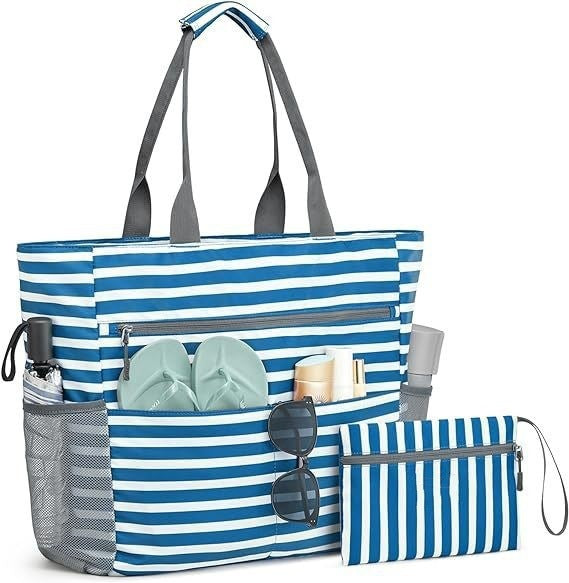 Beach bag with multifunctional compartments Bowlift