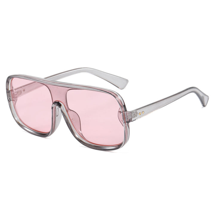 Women’s fashionable oversized sunglasses in futuristic design Bowlift