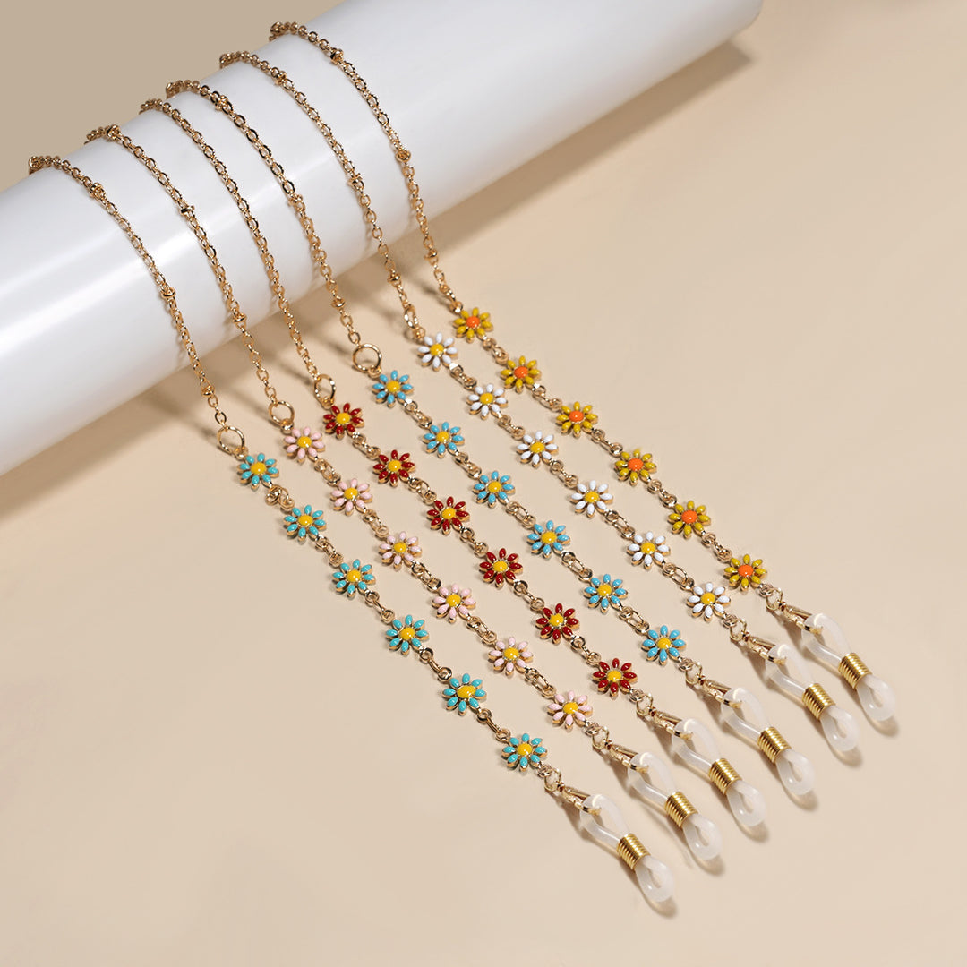 Floral Chain Eyewear Holder Bowlift
