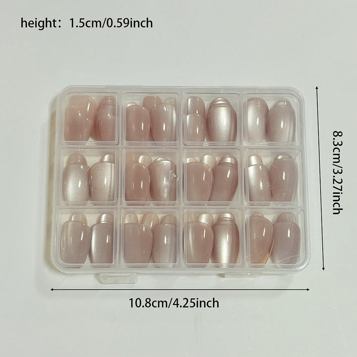 Glossy Press-On Nail Tips Collection Bowlift
