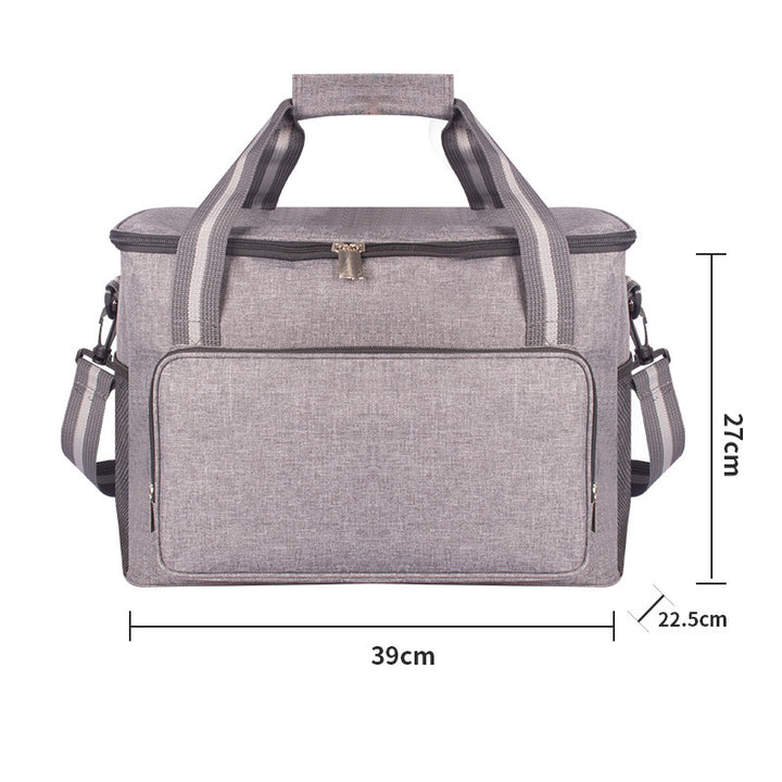Women's cooler bag with insulated interior and practical side pockets Bowlift