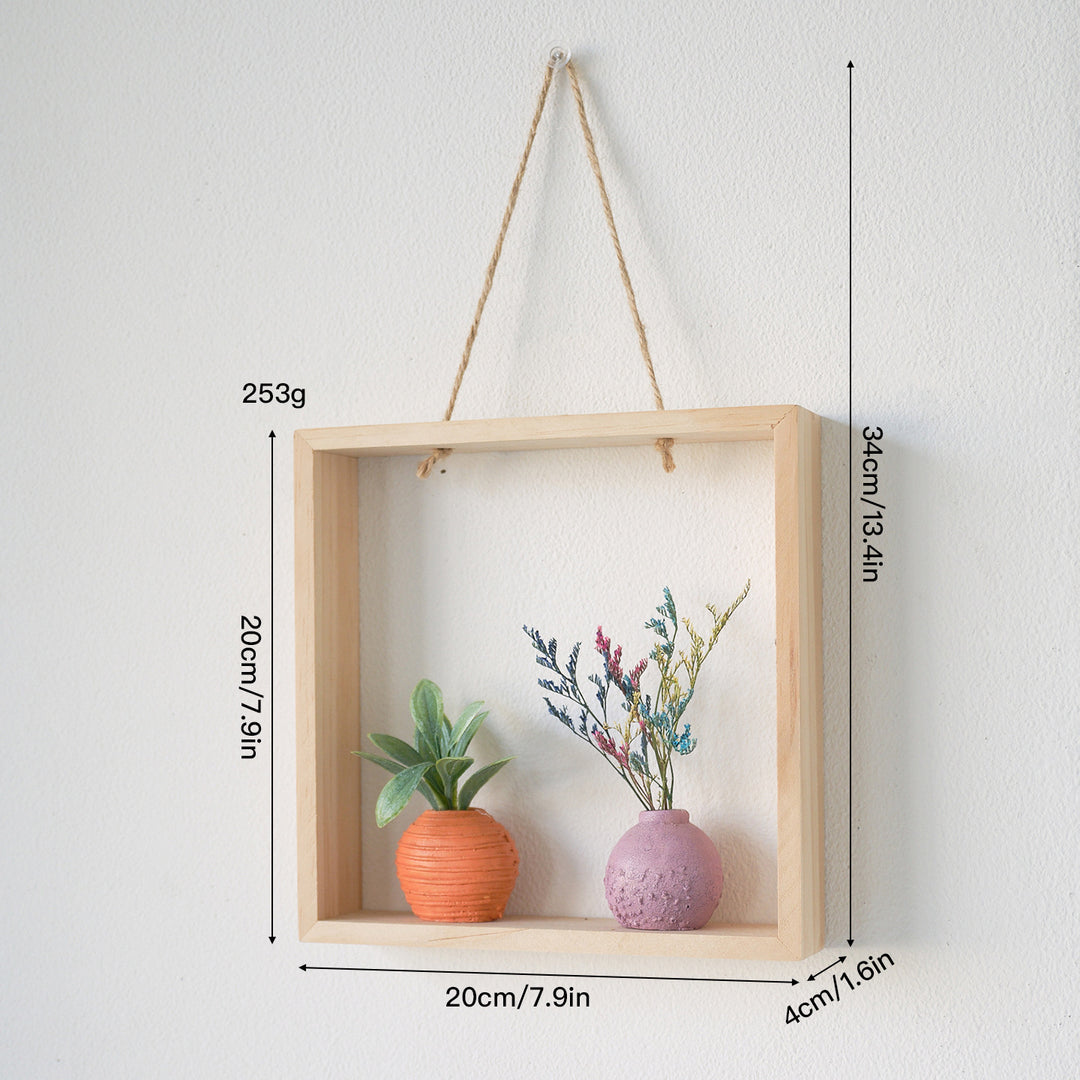 Wall-mounted Decorative Plant Frame