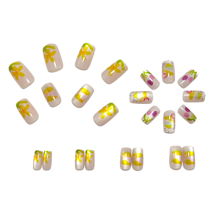 Creative Nail Art with Floral Designs Bowlift