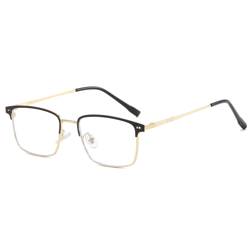 Women's elegant square glasses with fine metal frame Bowlift
