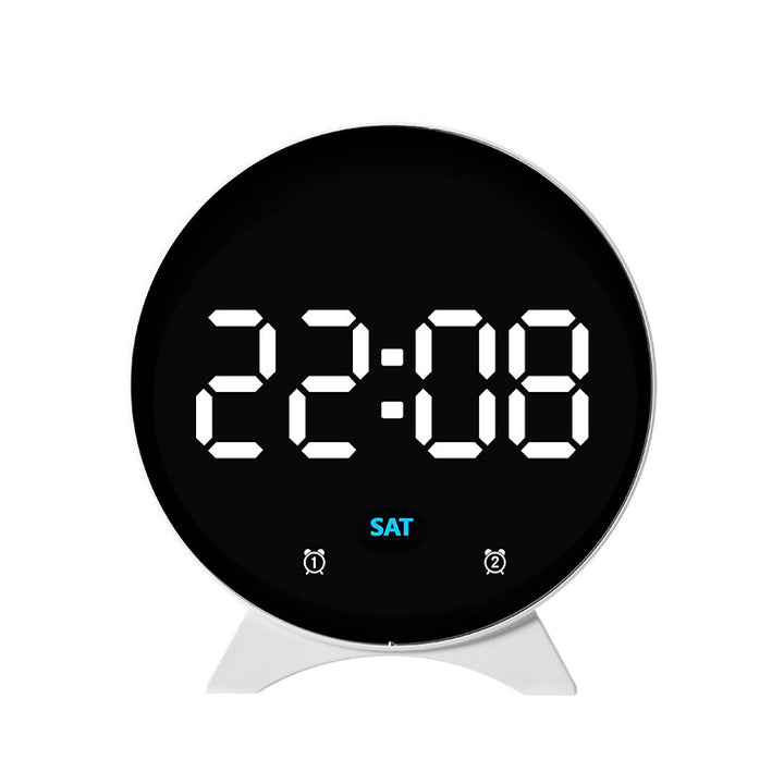 Digital alarm clock with large LED display and dual alarm function Bowlift