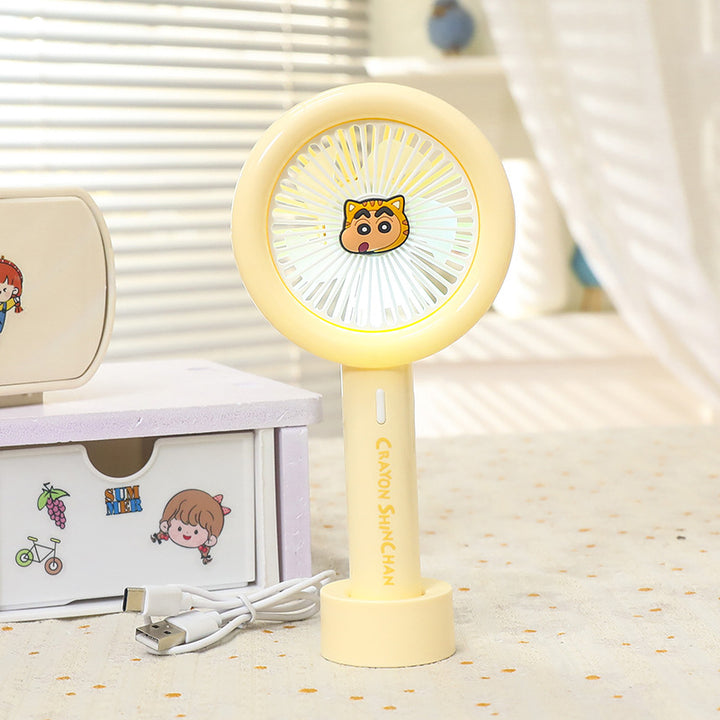 Women Hand Fan in cheerful animal design Bowlift