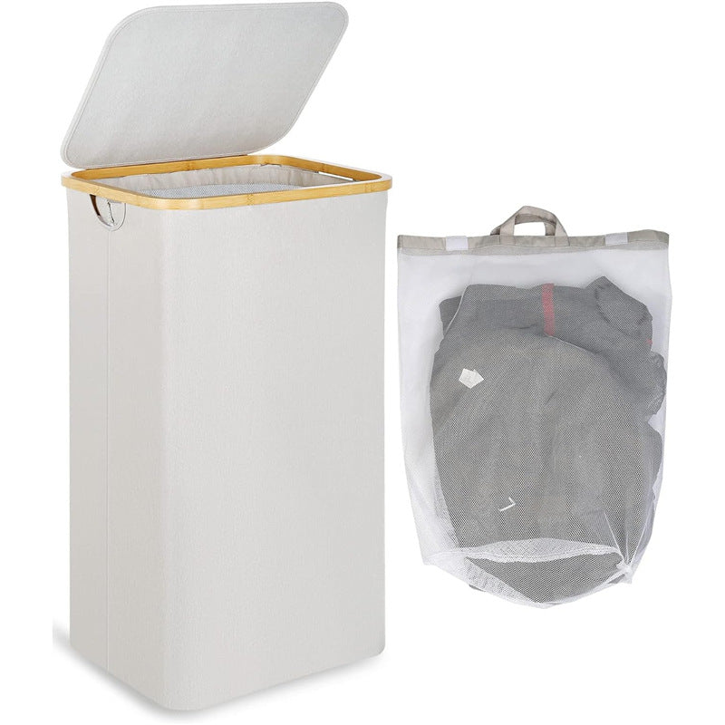 High-quality laundry basket with removable and washable inner bag Bowlift