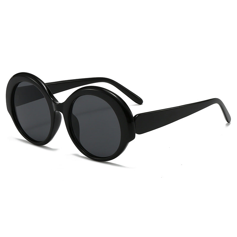 Women's fashionable round designer sunglasses Bowlift