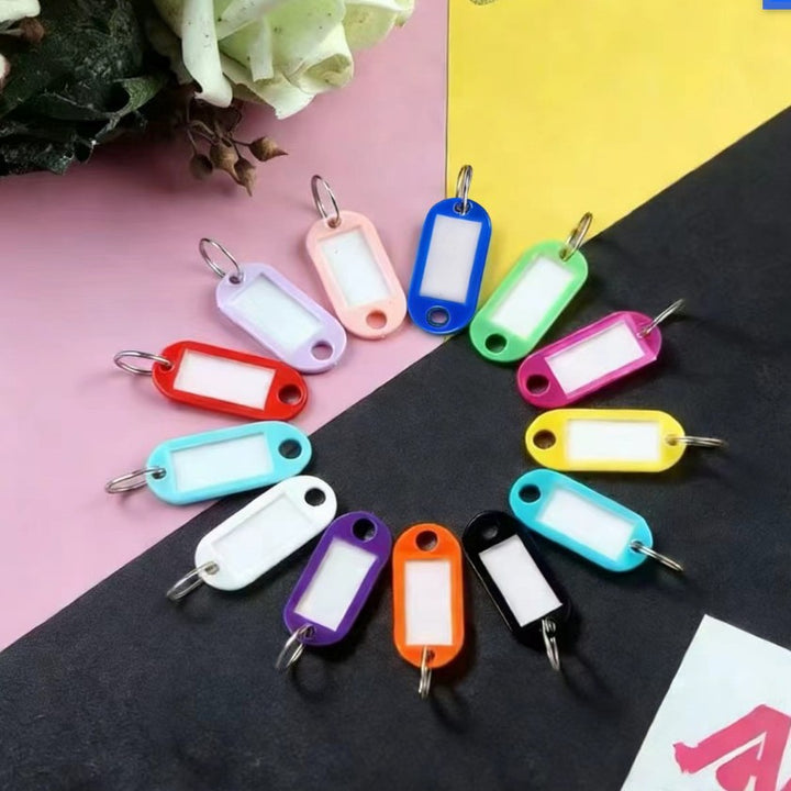 Unisex Multifunctional Label Tags with Transparent Window Bowlift