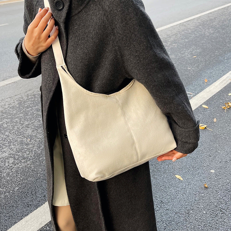WoChic Suede Hobo Bag Bowlift