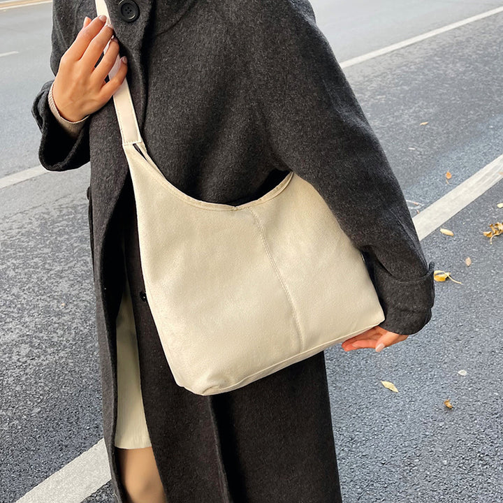 WoChic Suede Hobo Bag Bowlift