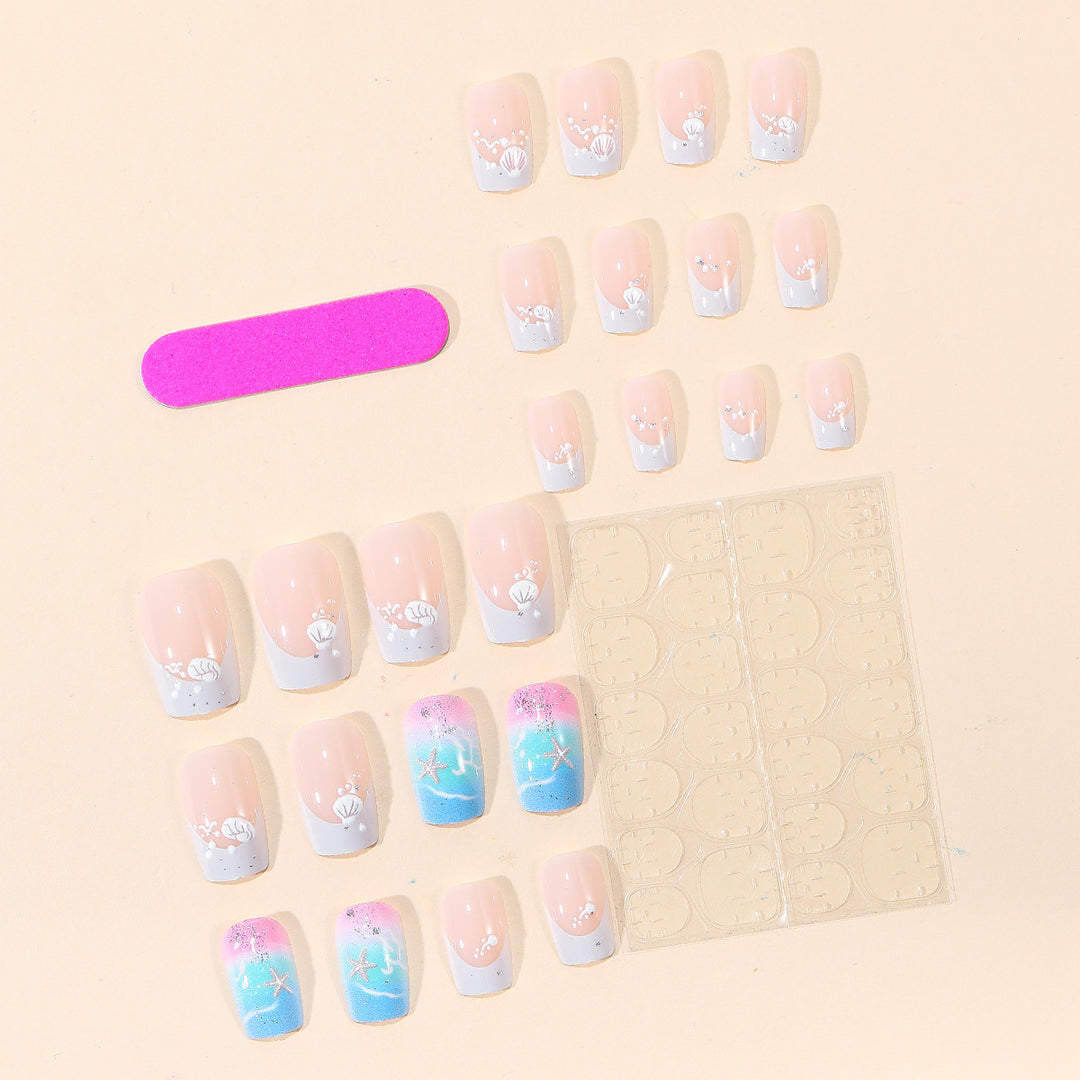 Coastal Themed Nail Art Decoration Set Bowlift