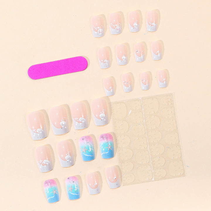 Coastal Themed Nail Art Decoration Set Bowlift