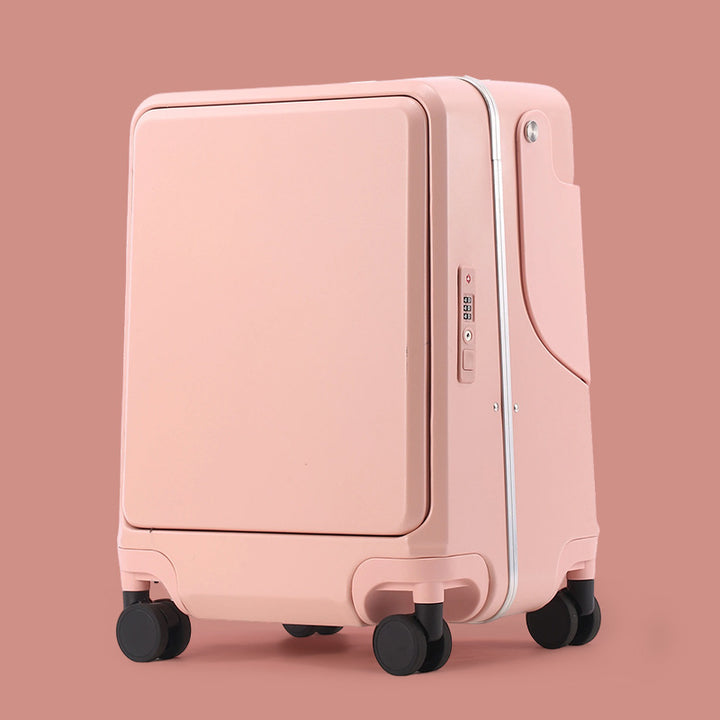 Women's Innovative Smart Carry-On Suitcase Bowlift