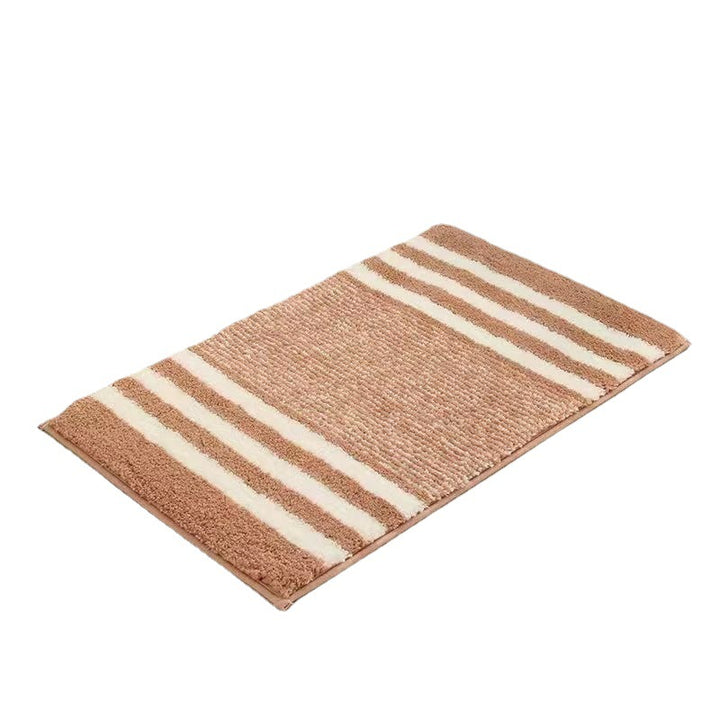Textured Striped Bath Mat Bowlift