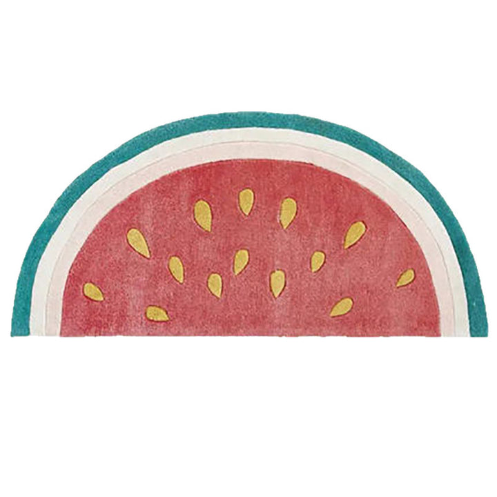 Watermelon Slice Decorative Area Rug Bowlift