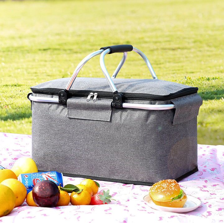 Versatile Collapsible Picnic Basket Bowlift
