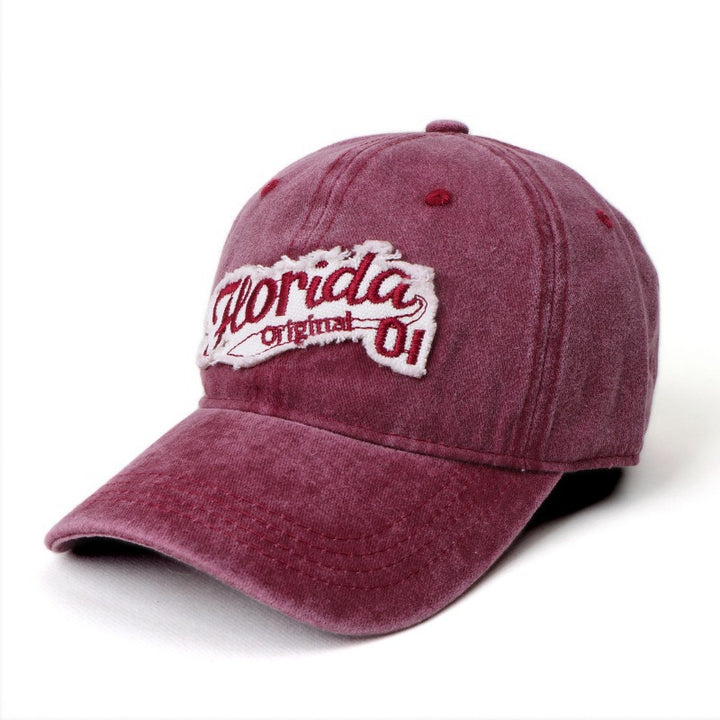 Women's Vintage-Inspired Cotton Baseball Cap Bowlift