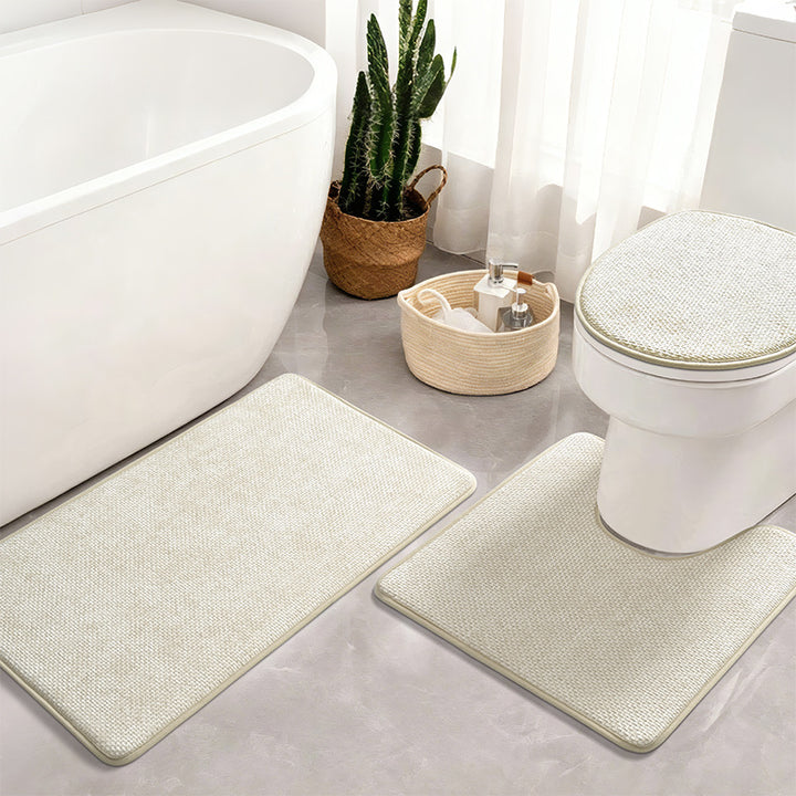 Non-Slip Bathroom Rug Set